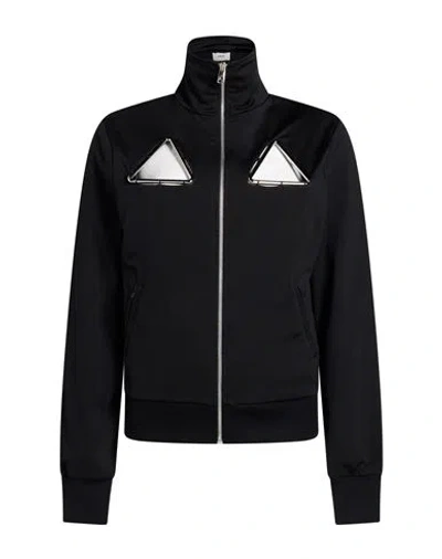 Coperni Woman Sweatshirt Black Size M Polyester