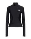 Coperni Woman T-shirt Black Size L Polyamide, Elastane