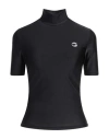 Coperni Woman T-shirt Black Size S Polyamide, Elastane