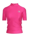 Coperni Woman T-shirt Fuchsia Size M Polyamide, Elastane In Pink