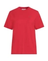 Coperni Woman T-shirt Red Size Xs Cotton