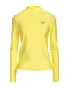Coperni Woman T-shirt Yellow Size L Polyamide, Elastane