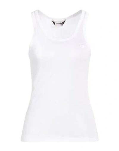 Coperni Woman Tank Top White Size Xl Modal