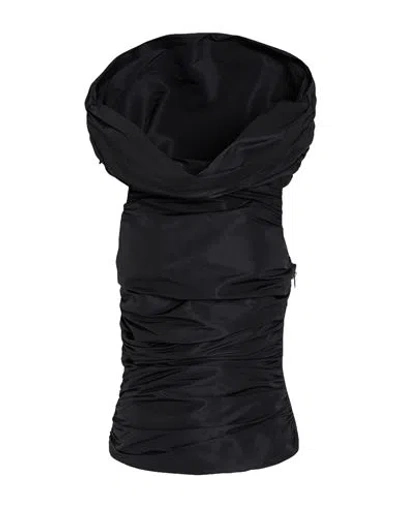 Coperni Woman Top Black Size 6 Polyester