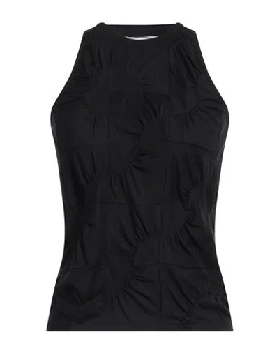 Coperni Woman Top Black Size S Cotton, Viscose