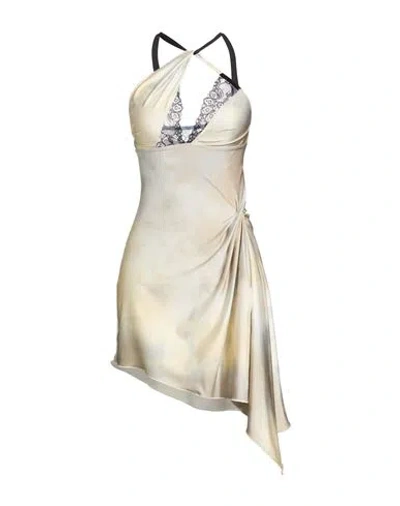 Coperni Woman Top Cream Size 4 Polyamide, Elastane In Neutral