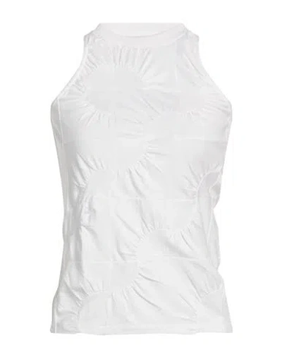 Coperni Woman Top White Size S Cotton, Modal