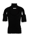 Coperni Chenille Knitted Top In Black