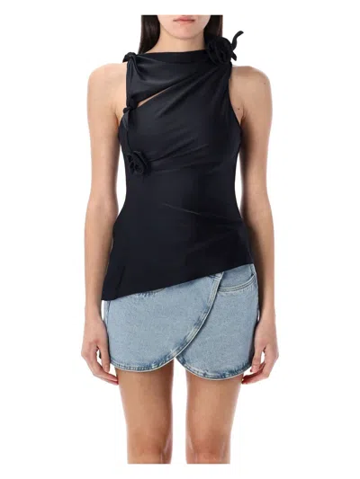 COPERNI WOMEN'S ASYMMETRIC FLOWER TOP