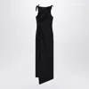 Coperni Asymmetric Maxi Dress With Decorative Details