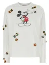 Coperni Cotton Mickey T-shirt With Embellishments And Graphic Print