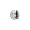 Coperni Women's Crystal Embellished Logo Earring In Silver