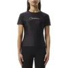 Coperni Womens Crystal Logo Short-sleeve Jersey T-shirt Black Xs In Black