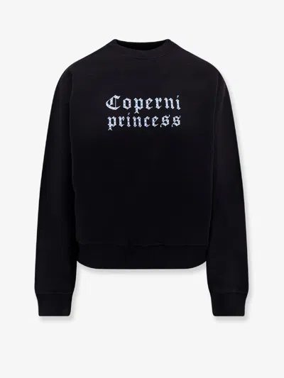 Coperni Women Disney X  Princess Cotton Sweatshirt In Black