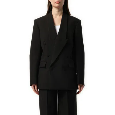 Coperni Women's Double Breasted Tailored Jacket In Black