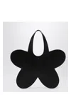 Coperni Flower Top Handle Tote Bag In Black
