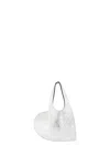 Coperni Foil Mini Heart Shopper Bag