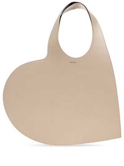 Coperni Women Heart Leather Handbag In Multi