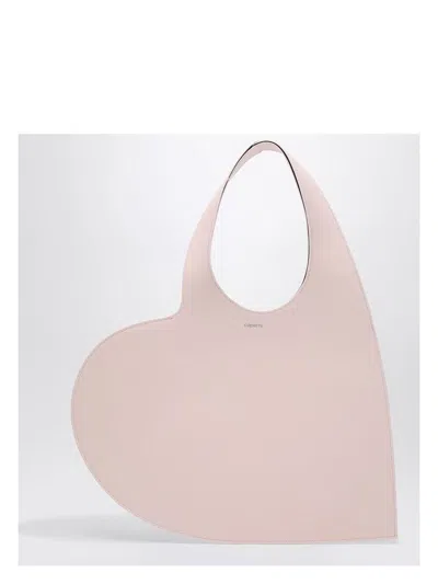 Coperni Women's Heart Leather Tote Bag
