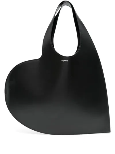 Coperni Women Heart Tote Bag In Black