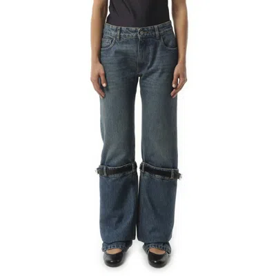 COPERNI WOMEN'S HYBRID DENIM PANTS