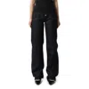 Coperni Blue Jeans With Stretch Waist In Denim Woman In Blue Raw