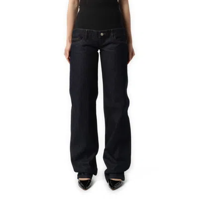 COPERNI WOMEN'S JERSEY HYBRID DENIM TROUSER