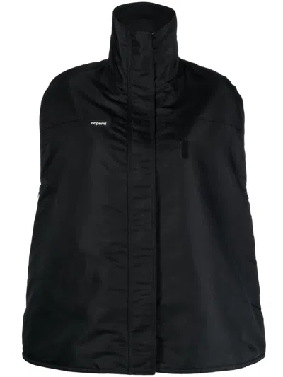 Coperni Women's Logo Bomber Cape In Multicolor
