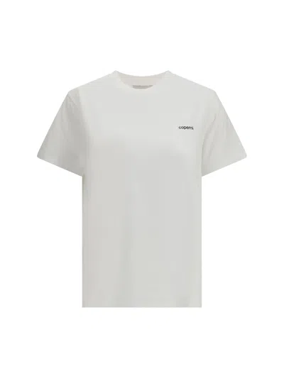Coperni Women Logo T-shirt In White