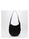 Coperni Medium Black Leather Hobo Shoulder Bag In Black