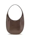 Coperni Women Medium Soft Swipe Shoulder Bag In Brown