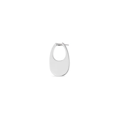 Coperni Women's Medium Swipe Earring In Silver