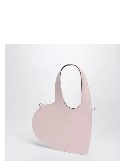 Coperni Heart-shaped Mini Shoulder Bag In Pink