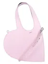 Coperni Heart-shaped Cross-body Bag Adjustable Strap In Pink