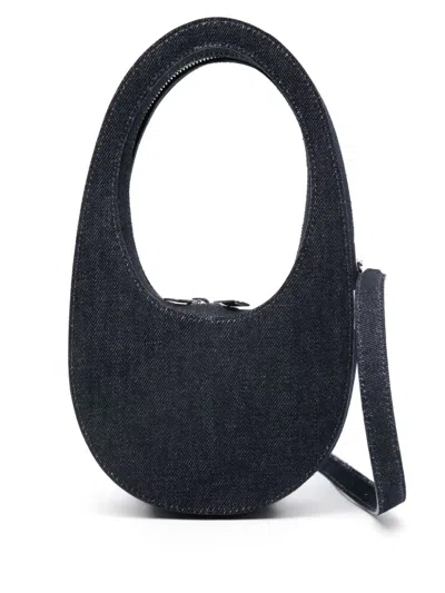 Coperni Women Mini Swipe Bag In Blue