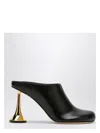 Coperni Orchestra Closed Mule Heel In Black Leather