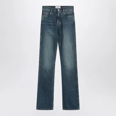 Coperni Women's Organic Washed Blue Blue Jeans