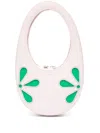 Coperni Women Petal Swipe Mini Bag In Pink