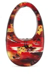 Coperni Mini Tropical Swipe Printed Synthetic Leather Handbag