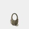 Coperni Women's Python Mini Swipe Bag In Green