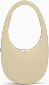 Coperni Sand-coloured Leather Swipe Bag In Beige