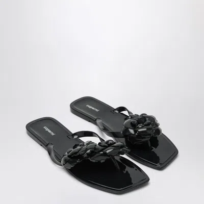 Coperni Women's Silicone Flower Flip-flops