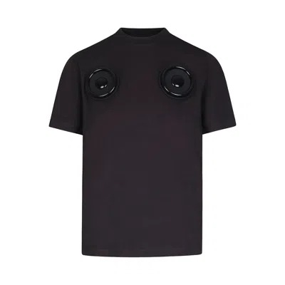 Coperni Women's Speakers Boxy T-shirt In Black