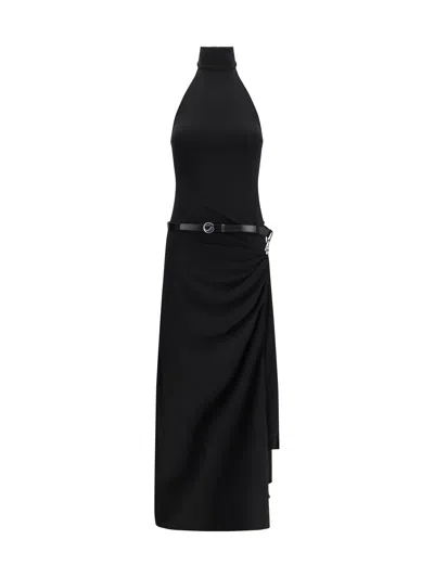 Coperni Women Suspended Halterneck Dress In Black