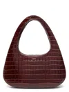 Coperni Swipe Baguette Leather Shoulder Bag