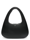 Coperni Swipe Baguette Bag In Black