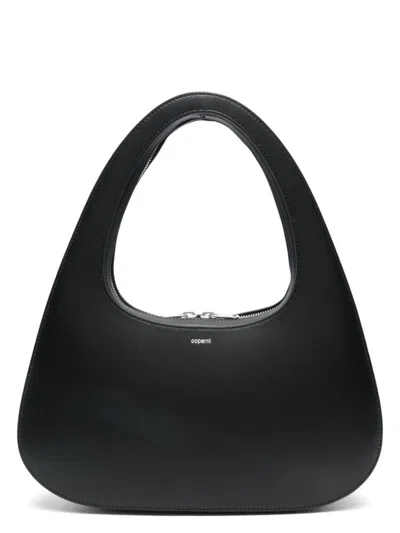 COPERNI WOMEN'S SWIPE BAGUETTE LEATHER SHOULDER BAG