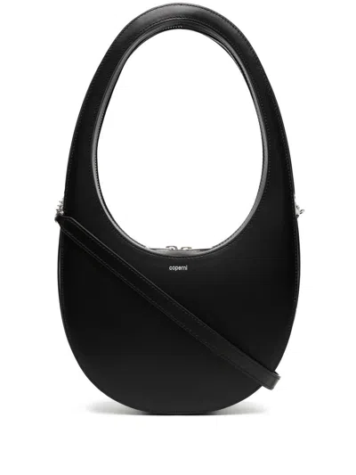 Coperni Women's Swipe Leather Tote Bag In Black