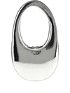 Coperni Mini Swipe Bag In Silver