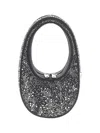 Coperni Swipe Shoulder Bag In Black